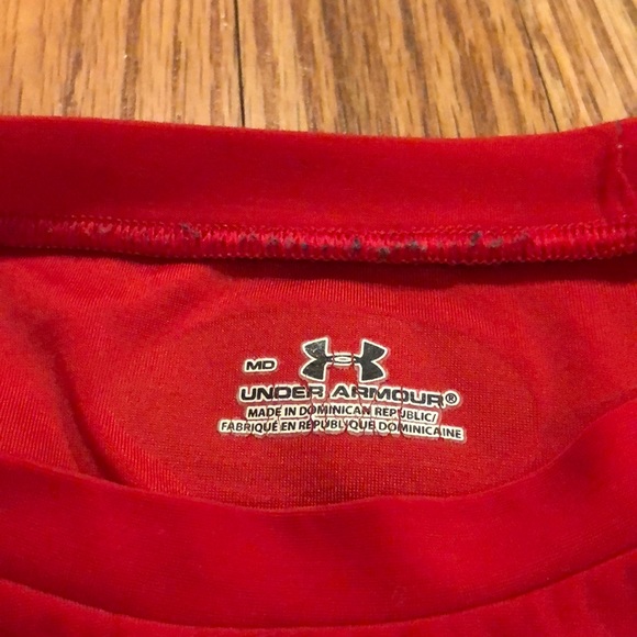 Long sleeve black and red shirt - Picture 3 of 3